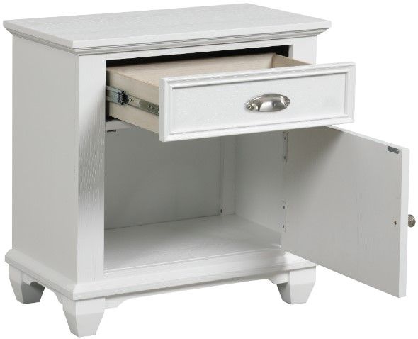 New Classic® Home Furnishings Jamestown White Nightstand-3