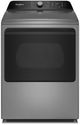 Whirlpool® 7.5 Cu. Ft. Radiant Silver Smart Gas Dryer with Steam Iron and AI Dry-0