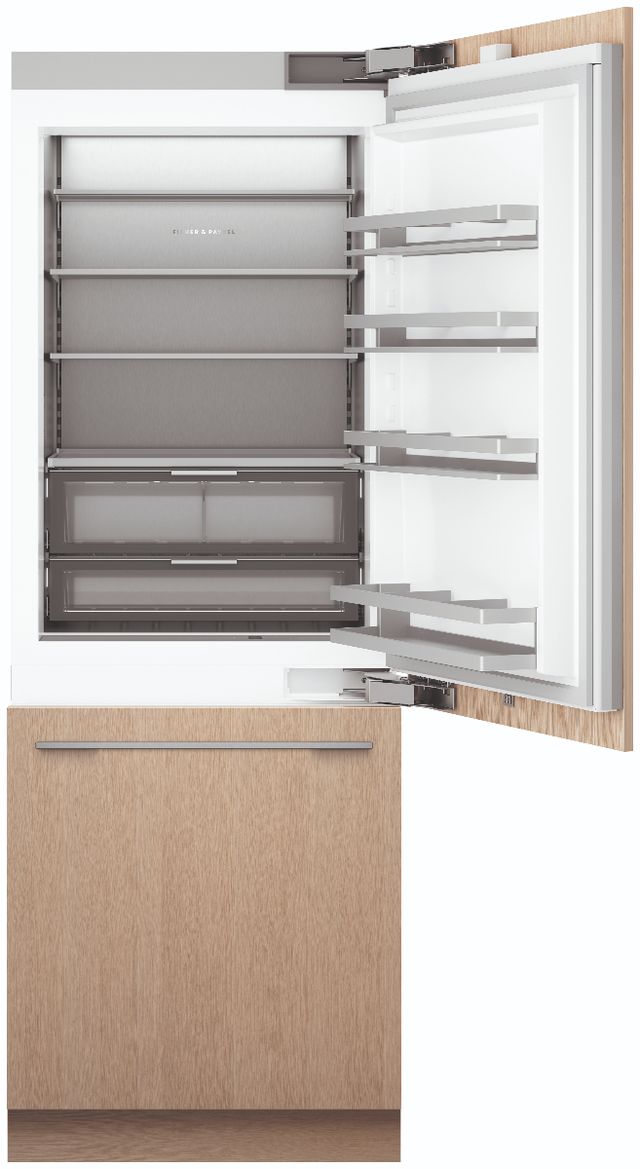 Fisher & Paykel Series 11 30" 15.9 Cu. Ft. Panel Ready Built-In Bottom Freezer Refrigerator -1