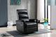 Mazin Furniture Albert Black Glider Recliner-3