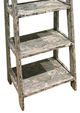 American Wholesale Furniture Barnwood Ladder Bookcase-1