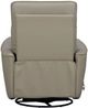 Parker House® Roxy Abby Light Gray Leather Manual Swivel Glider Recliner-3