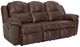 Franklin™ Castello Outlier Walnut Manual Reclining Sofa-0