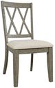 Jofran Inc.Telluride 6-Piece Driftwood Trestle Dining Set-4