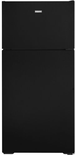 Hotpoint® 28 in. 15.6 Cu. Ft. Black Top Freezer Refrigerator