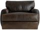 Bernhardt Cameron Bernhardt Living Brown 44" Leather Swivel Chair-3