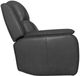 Flexsteel® Ziggy Iron Leather Power Recliner with Power Headrest and Lumbar-5