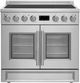 FORNO® Torino 36" Stainless Steel Pro Style Induction Range-0