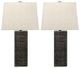 Signature Design by Ashley® Mahak 2-Piece Black Table Lamps-0
