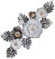StyleCraft Floral Brooch Dimensional Wall Art-0