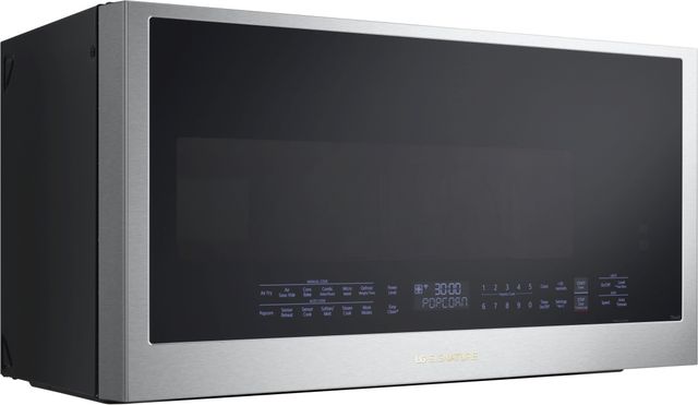 LG SIGNATURE Iconic Collection 1.7 Cu. Ft. PrintProof™ Stainless Steel Over The Range Microwave with Air Fry and Air Sous Vide-4