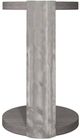 Bernhardt Prado Porcini Accent Table with Bright Graphite Base-2