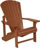 C.R. Plastics Generation Line Cedar Classic Adirondack Outdoor Chair-0