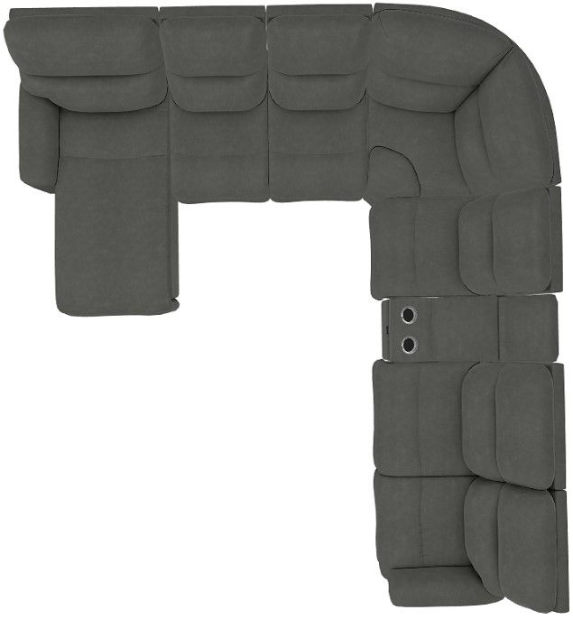 La-Z-Boy® Trouper Ink Reclining Sectional with Custom Layout Options-3