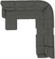 La-Z-Boy® Trouper Ink Reclining Sectional with Custom Layout Options-3