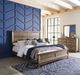 Liberty Furniture Ridgecrest 3-Piece Cobblestone California King Panel Bedroom Set-1