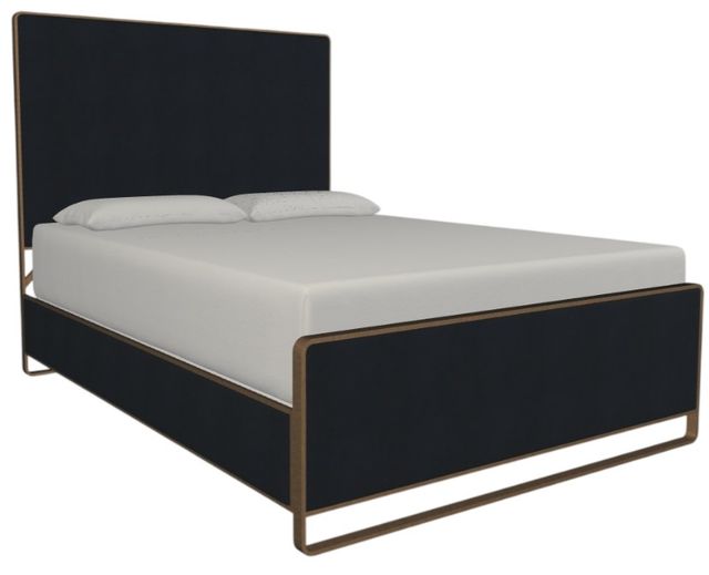 Wesley Allen Customizable Fenton Double Upholstered Panel Bed-1