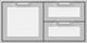 Hestan® AGSDR Series 42” Froth Outdoor Combo Door/Drawer-0