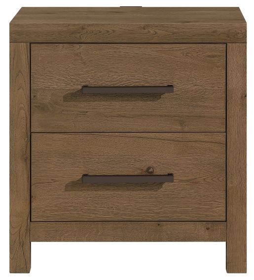 Homelegance® Matisse Brown Nightstand-2