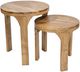 Bassett Mirror Paige Natural Bunching Accent Table-0