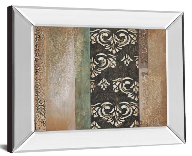 Classy Art Maze Il by Susan Osbourne Mirror Framed Wall Art-1