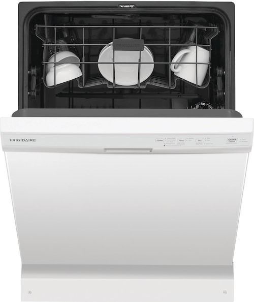 Frigidaire 24" White Front Control Built In Dishwasher -4