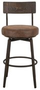 International Furniture Direct Castaña Brown 30" Bar Stool-1
