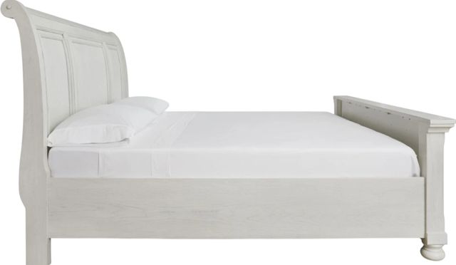 Signature Design by Ashley® Robbinsdale Antique White King Sleigh Bed-2