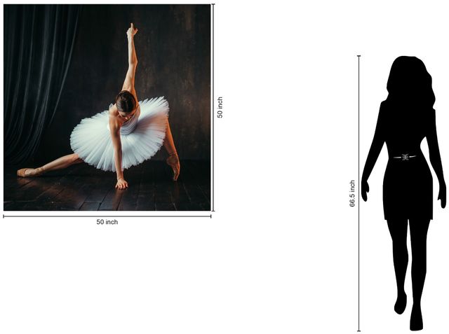 Classy Living Ballerina Power Wall Art-2