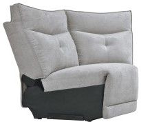 Mazin Furniture Tesoro Mist Gray Corner Seat-1