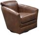 England Furniture Customizable Lyra Leather Swivel Glider-0