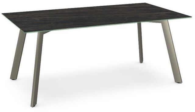 Amisco Customizable Lidya Black Italian Porcelain Dining Table-0