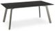 Amisco Customizable Lidya Black Italian Porcelain Dining Table-0
