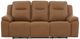 Liberty Furniture Callihan York Butternut Leather Power Reclining Sofa-4