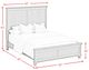 Elements International Canterbury Gray Full Panel Bed-2
