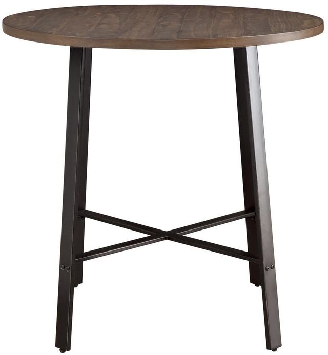 Mazin Furniture Chevre Burnished Brown Counter Height Table-1