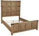Signature Design by Ashley® Ridgester Light Brown Queen Panel Bed-2
