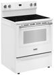 Maytag® 30" White Freestanding Electric Range-2