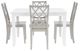 Powell® Maui 5-Piece Gray/White Dining Set-1