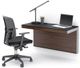 BDI Sequel® 6004 Wall Desk-Chocolate Stained Walnut-1