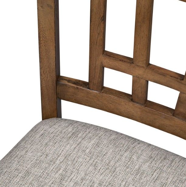 Liberty Furniture Santa Rosa II Antique Honey/Gray Lattice Back 24" Counter Chair-0