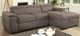 Furniture of America® Patty 2-Piece Ash Brown Right-Arm Facing Sofa Sectional and Chaise-1