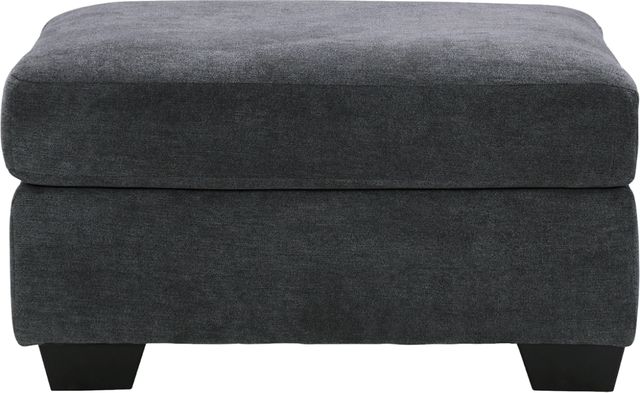 Signature Design by Ashley® Ambrielle Gunmetal Oversized Ottoman-1