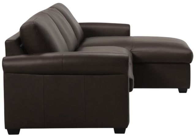 Palliser® Furniture Customizable Madison Sleep Roll Arm 2-Piece Right-Arm Facing Double Sofa Sleeper Sectional and Chaise-3