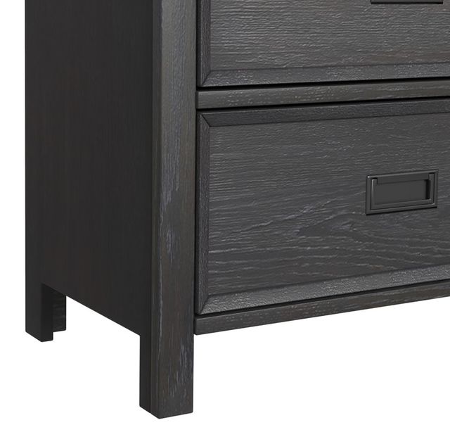 Elements International Hampton Kids Charcoal Dresser and Mirror-4