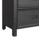 Elements International Hampton Kids Charcoal Dresser and Mirror-4