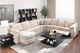 England Furniture 5-Piece Galactic Parchment U-Shape Sectional-0
