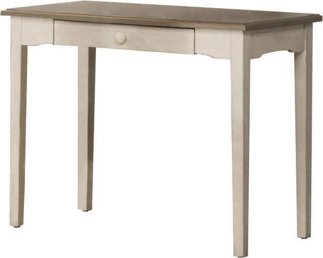 HH2 Home Clarion Distressed Gray/Sea White Desk-0