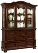 Furniture of America® Alpena Brown Cherry Hutch and Buffet-0
