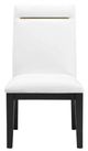 Steve Silver Co. Yves Rubbed Charcoal/White Dining Side Chair-0